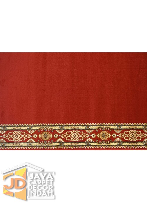 Karpet Sajadah NEW ZAMZAM Red Polos 120x600, 120x1200, 120x1800, 120x2400, 120x3000